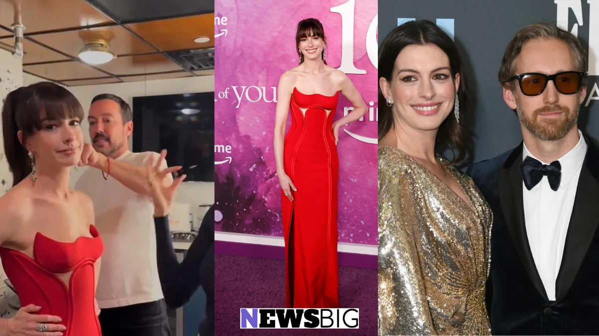 The Idea of ​​You Star Anne Hathaway: 41 Fans Say She looks 27 looks stunning in Tight Red Dress in First TikTok Video